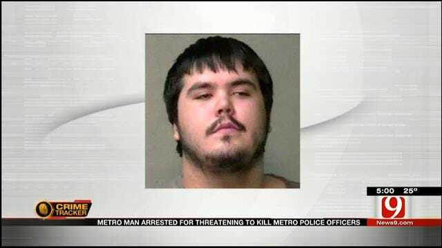 OKC Man Arrested For Threatening To Kill Police Officers