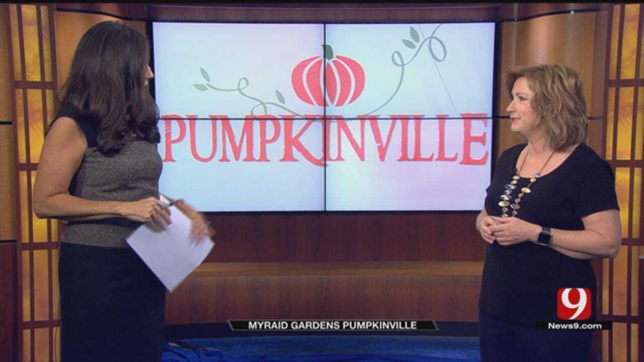 "Pumpkinville" Opens At Myriad Gardens
