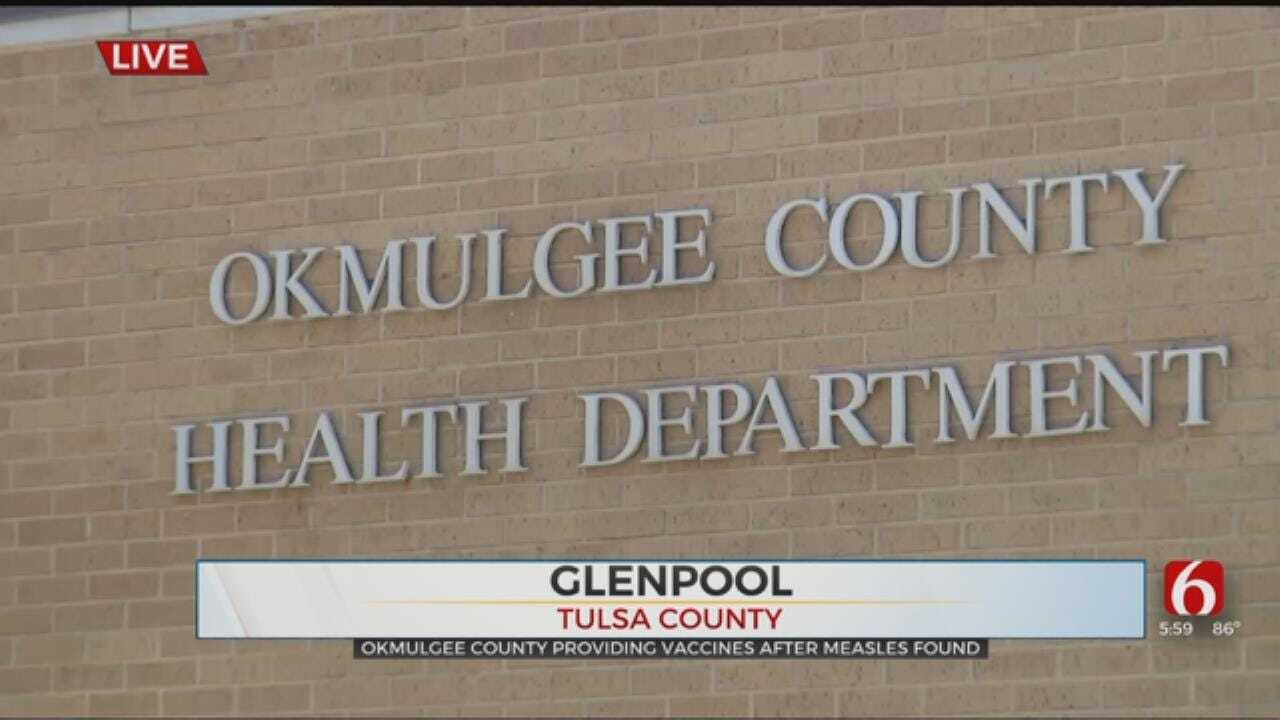 Okmulgee County Health Department Providing Free Measles Vaccines After Confirmed Case