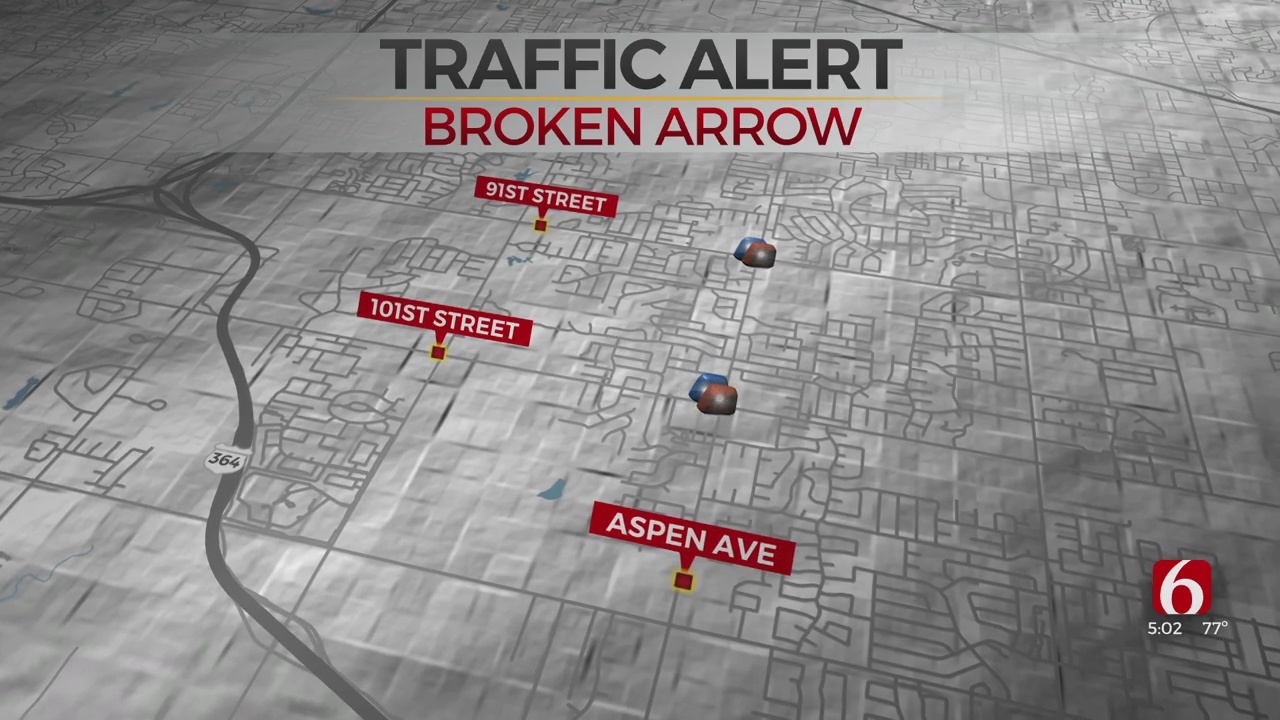 Roads Reopened After Broken Arrow Police Respond To Barricaded Subject