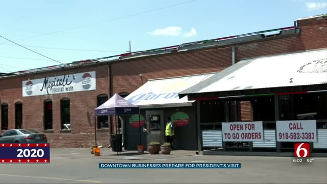 Downtown Tulsa Businesses Enact Precautions For President’s Visit
