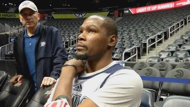 Kevin Durant Reacts To Kobe's Retirement Announcement