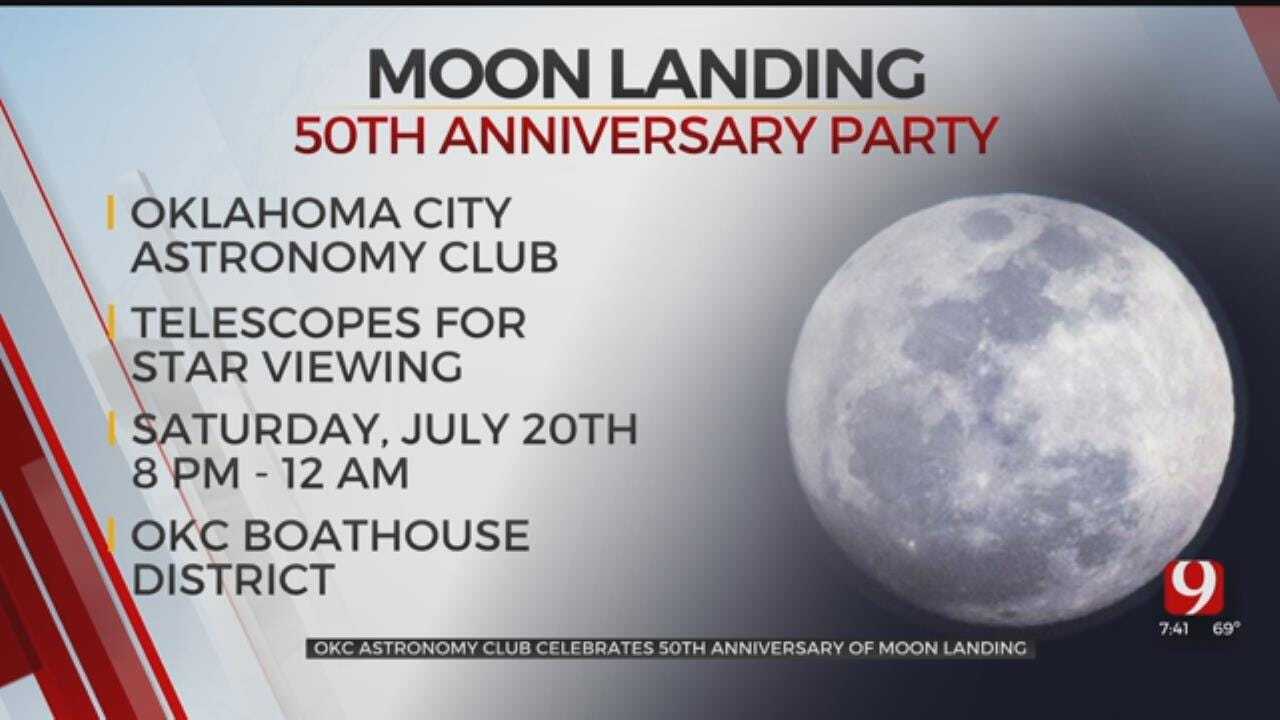 Moon Landing Anniversary Party Planned For Next Week