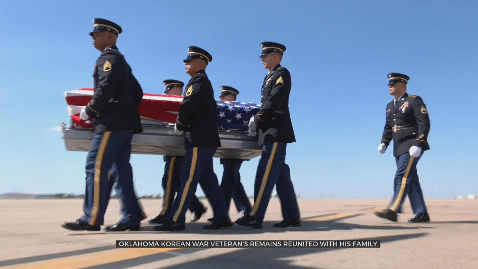 Korean War Veteran’s Remains Returned Home To Oklahoma After 70 Years MIA