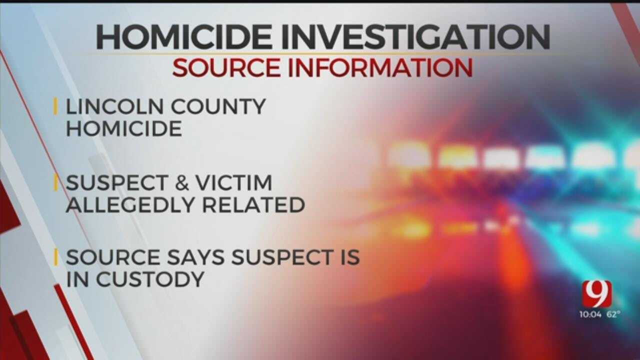 Lincoln County Sheriff's, OSBI Investigating Homicide
