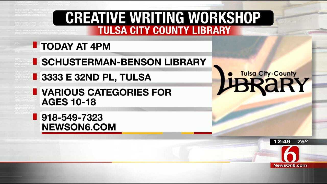 Tulsa Public Library's Summer Teen Writing Opportunities