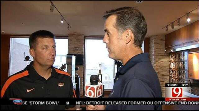One-On-One With Oklahoma State Mike Gundy