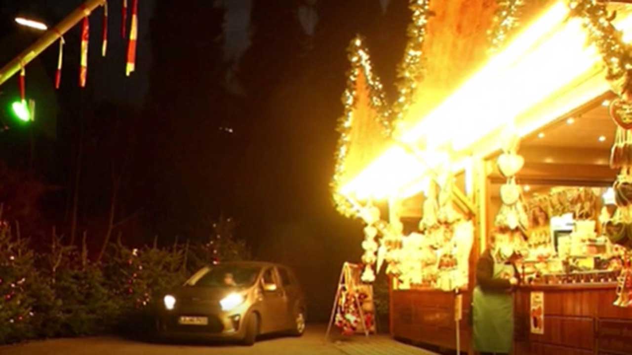 German Town Recreate Christmas Market With COVID-19 Pandemic Twist