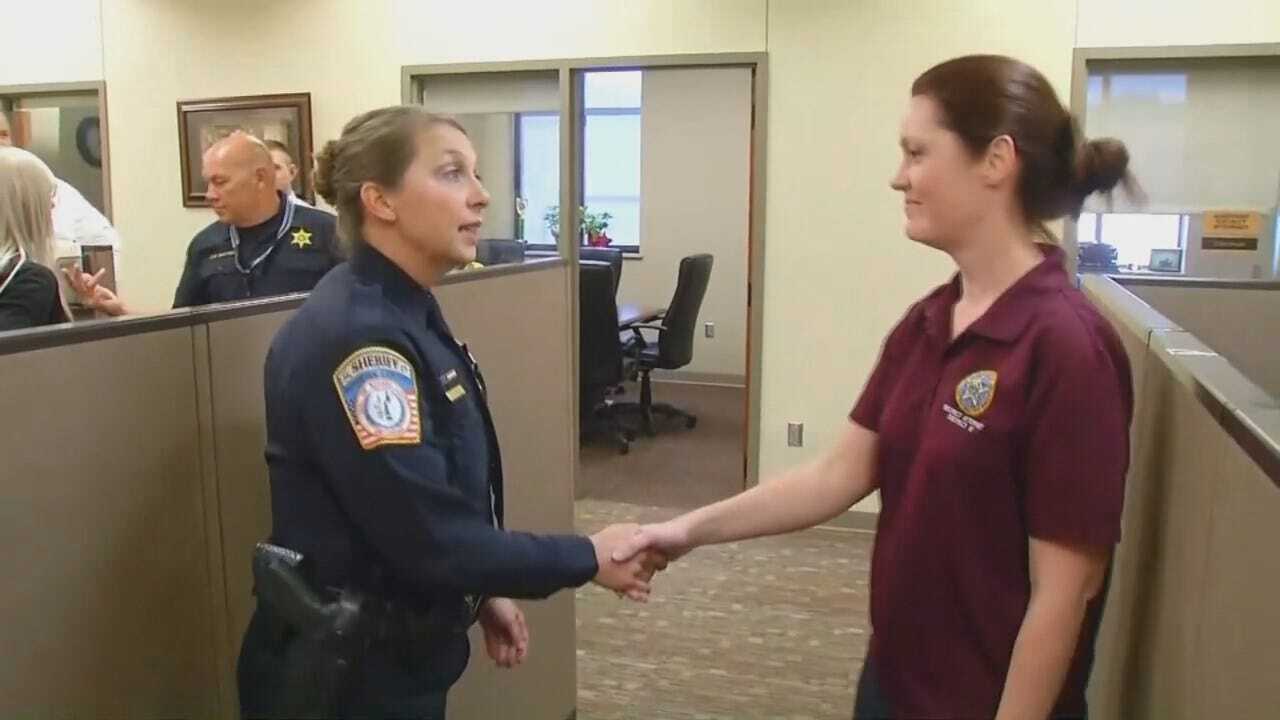WEB EXTRA: Betty Shelby Tours Rogers County Courthouse