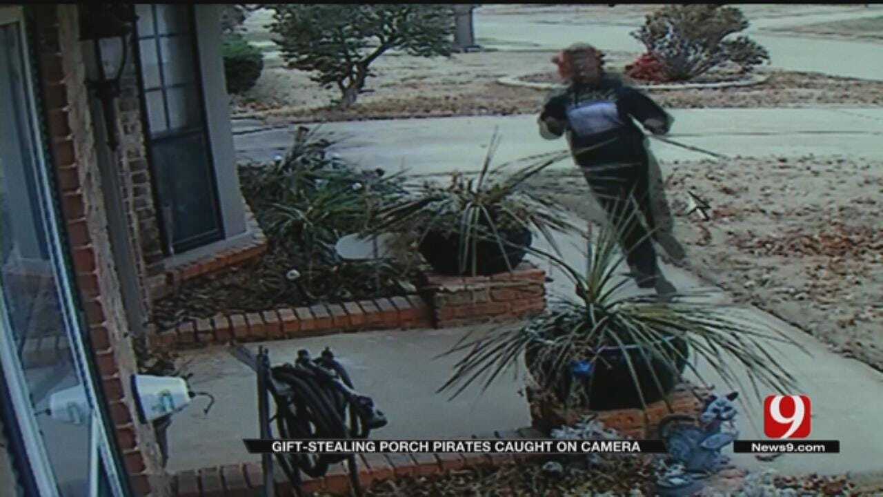 Gift Stealing Porch Pirates Caught On Camera