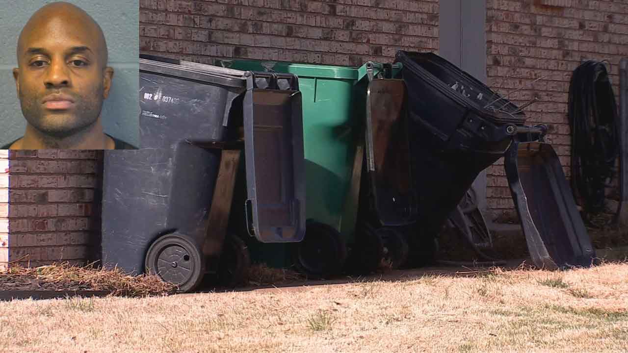 OCPD: Suspect, Found Hiding In Garbage Can, Arrested After Dangerous OKC Pursuit Ends In Multi-Vehicle Crash 