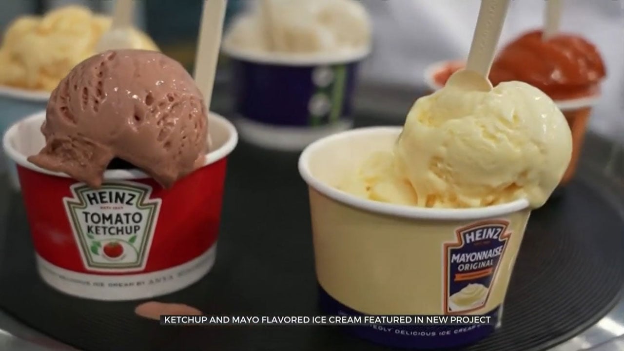 Ketchup, Mayonnaise Flavored Ice Cream Featured In New Project 