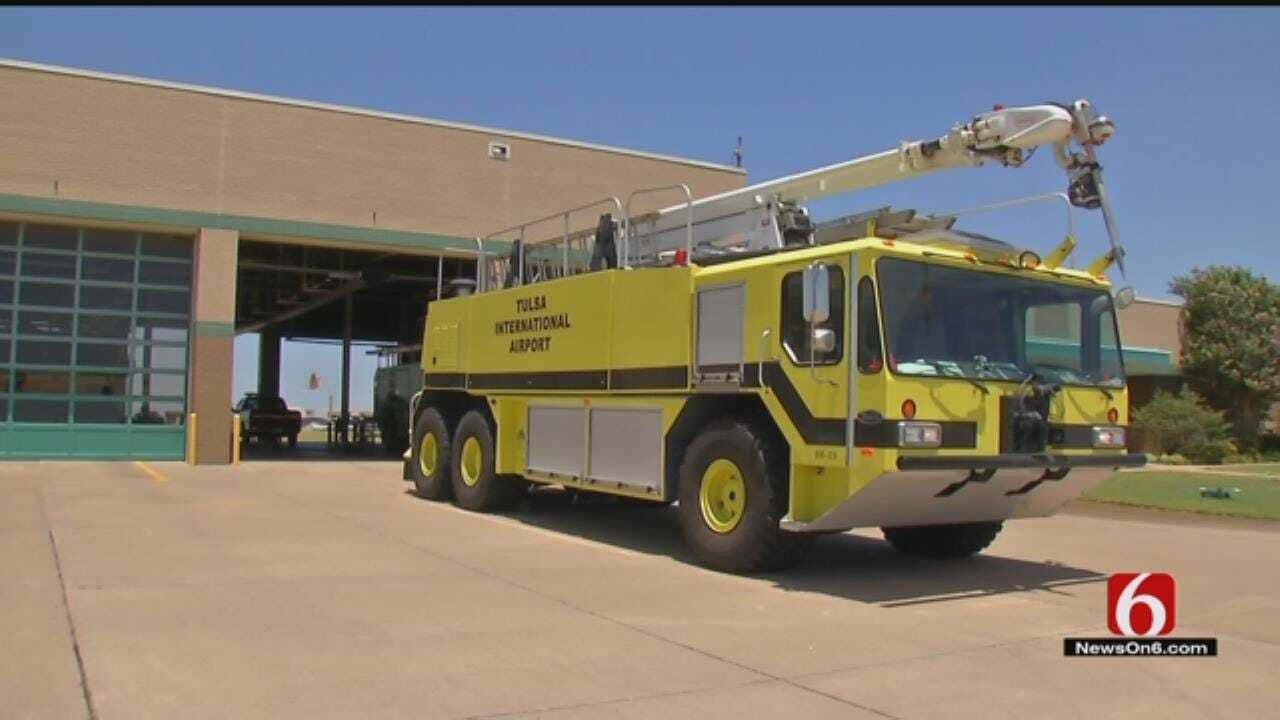 Tulsa International Airport To Auction Its Largest Fire Truck
