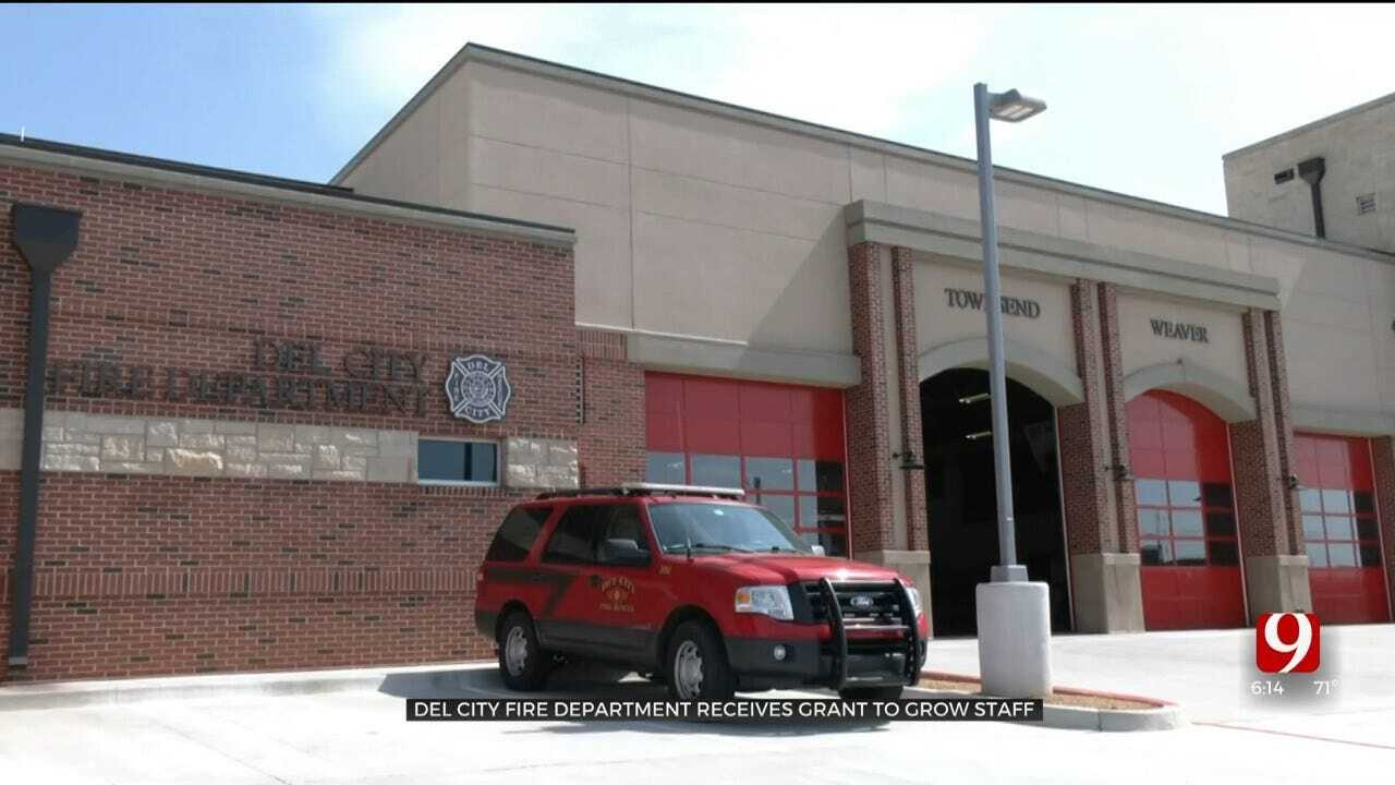 Del City Fire Department Receives Grant, Will Hire 2 More Firefighters