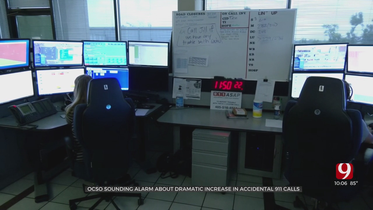 Oklahoma Co. Urging People Not Hang Up As Accidental 911 Calls See ‘Dramatic’ Increase