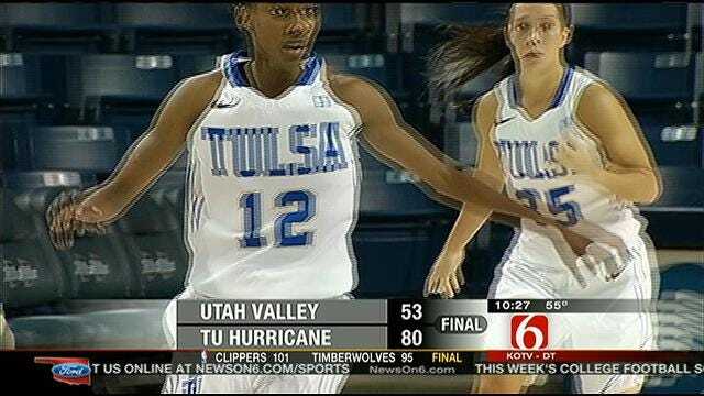 Highlights From TU Vs. Utah Valley