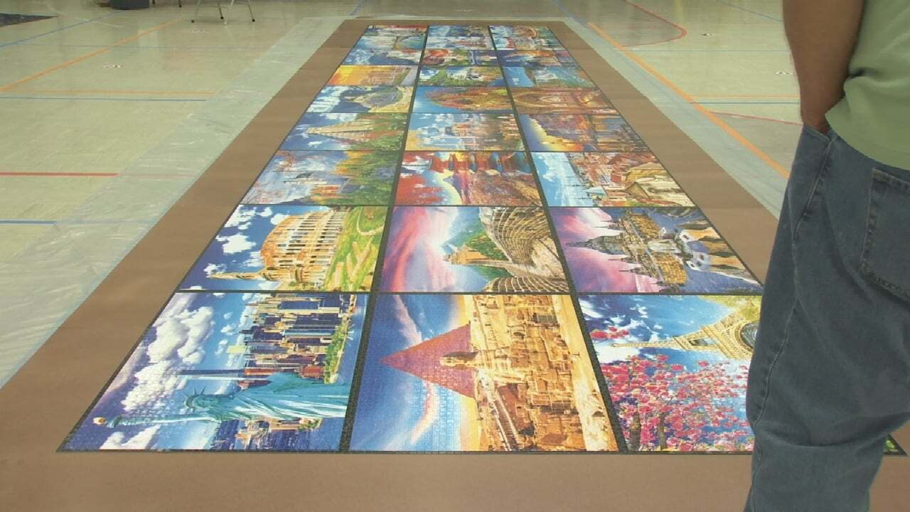 Tulsa Church Finishes 'World's Largest Puzzle Since The Pandemic Started'