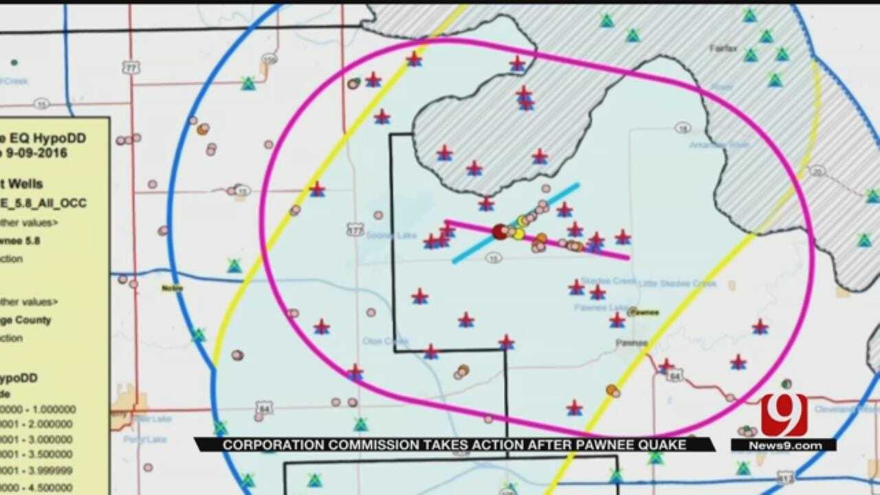 OCC Taking Further Action In Pawnee Area Hit By 5.8 Earthquake