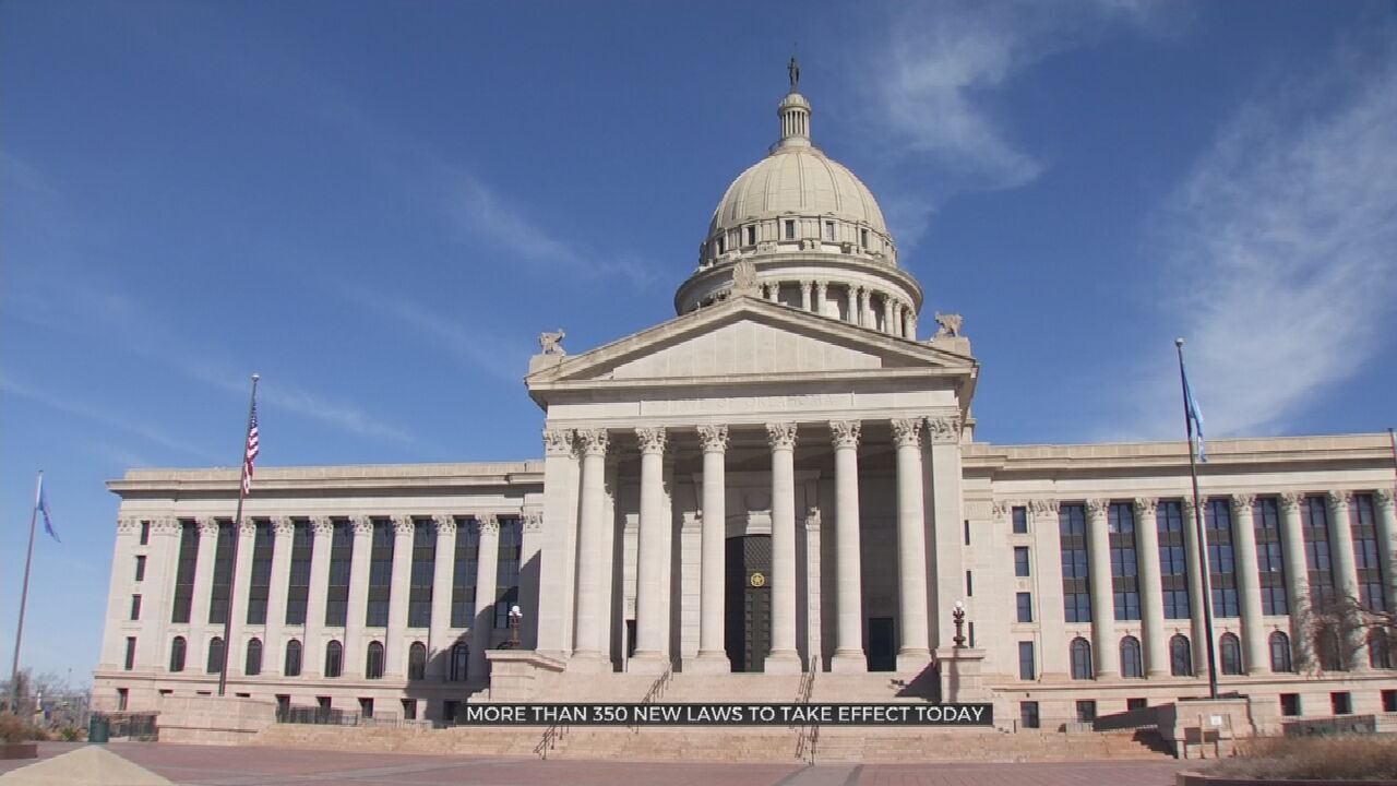 More Than 350 New Laws Go Into Effect Monday In Oklahoma