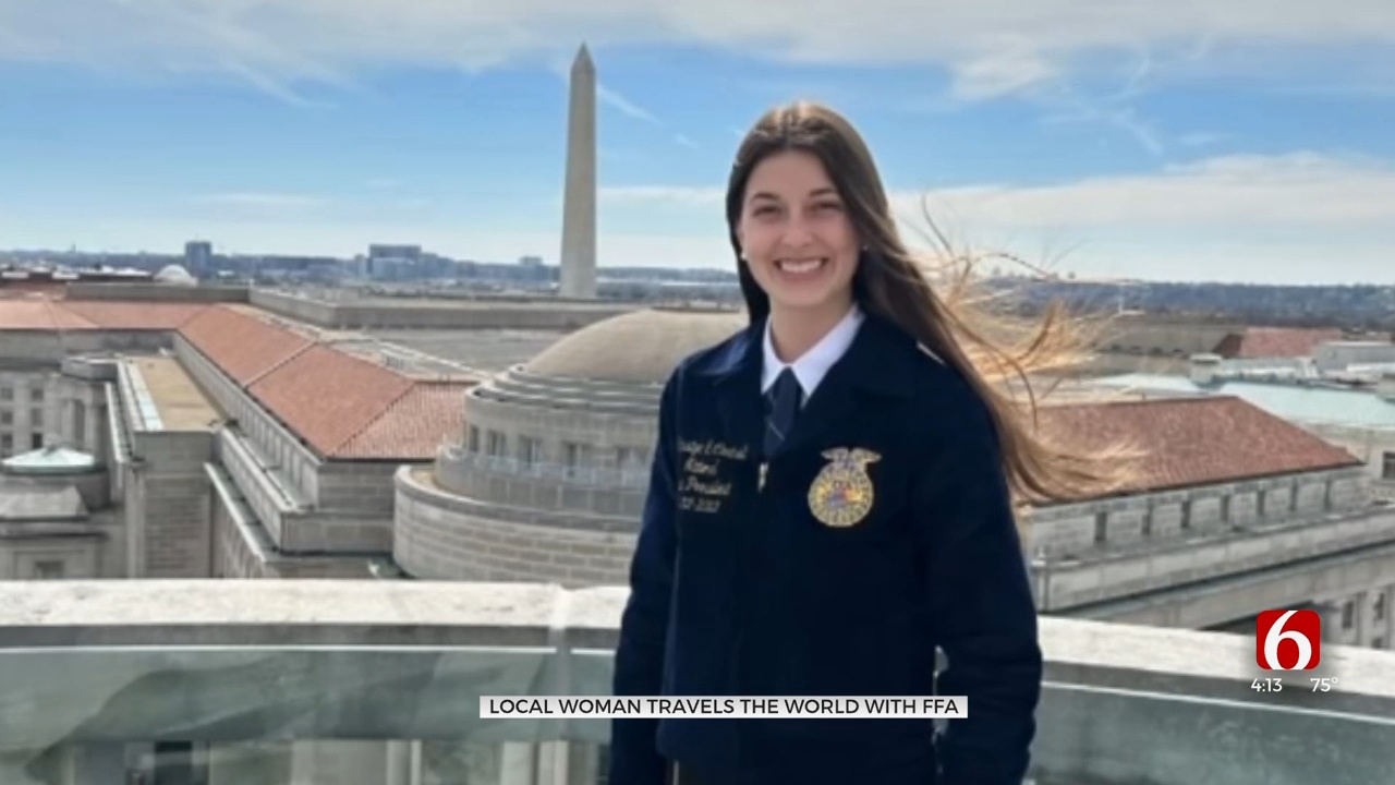 Collinsville Woman Serving As National FFA Officer Returns Home For State Convention
