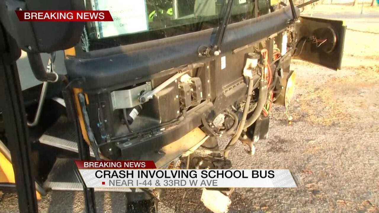 Tess Maune Reports From Scene Of Tulsa Public School Crash