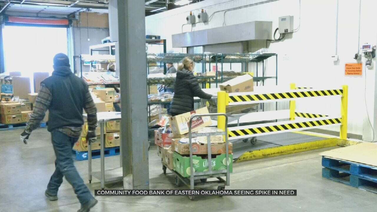 Community Food Bank Of Eastern Oklahoma Sees Increased Traffic Due To COVID-19 Pandemic