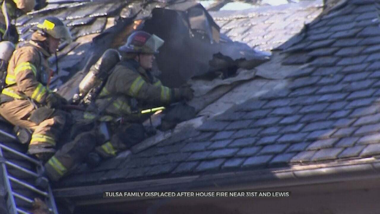 Tulsa Family Displaced By Early Morning House Fire
