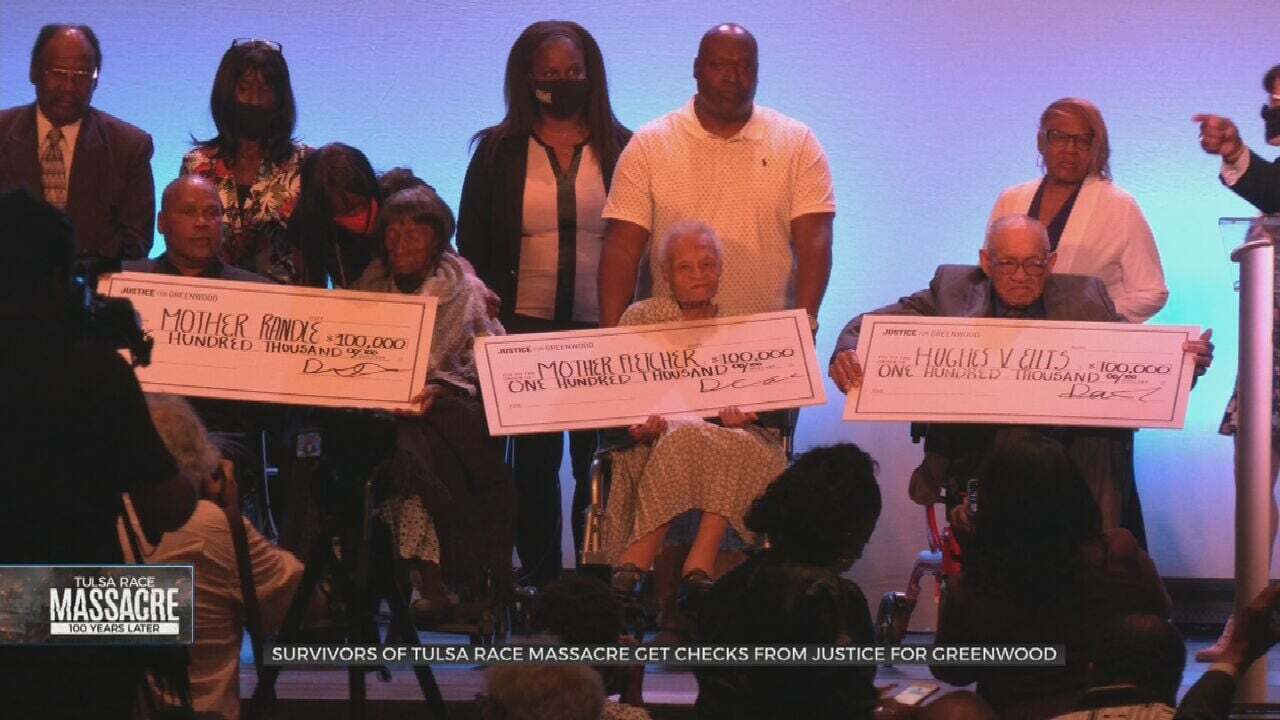 1921 Tulsa Race Massacre Survivors Receive $100,000 Checks From Justice For Greenwood Foundation