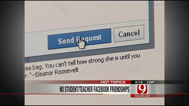 Hot Topics: MO Students And Teachers Can't Be Friends On Facebook