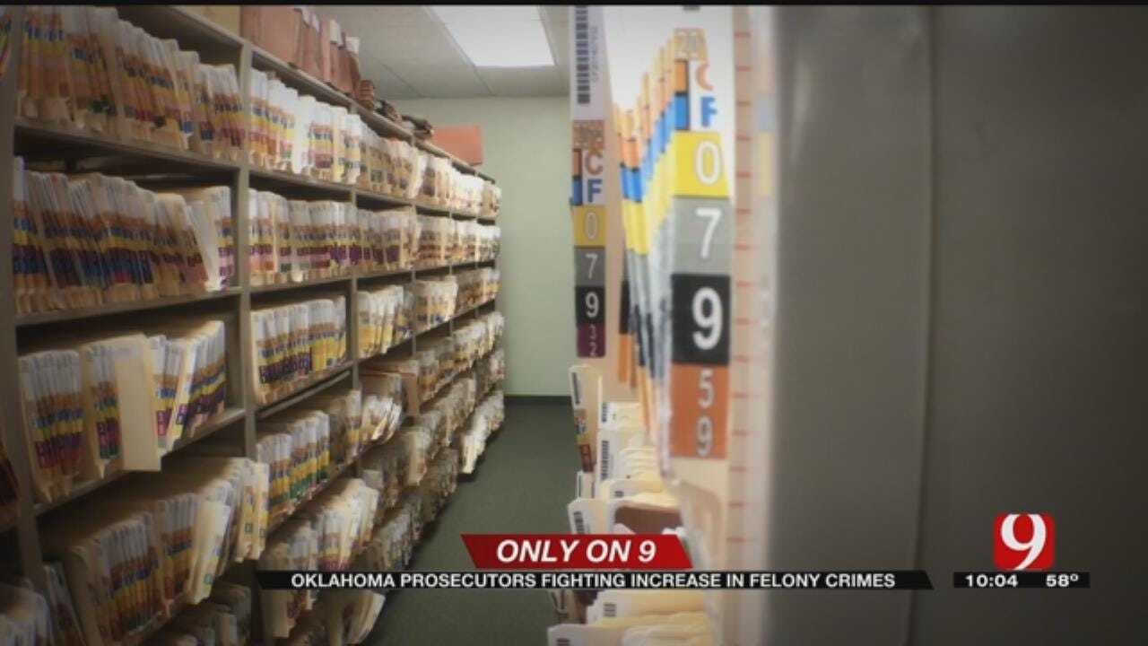 Oklahoma County Court Sees Increase In Felony Filings