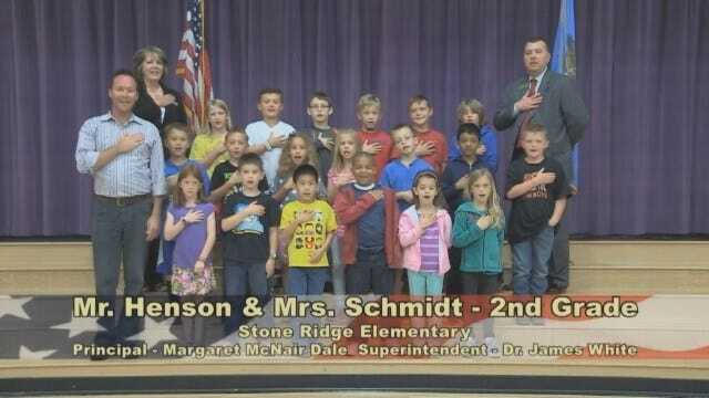 Mr. Henson's And Mrs. Schmidt's 2nd Grade Class At Stone Ridge Elementary School