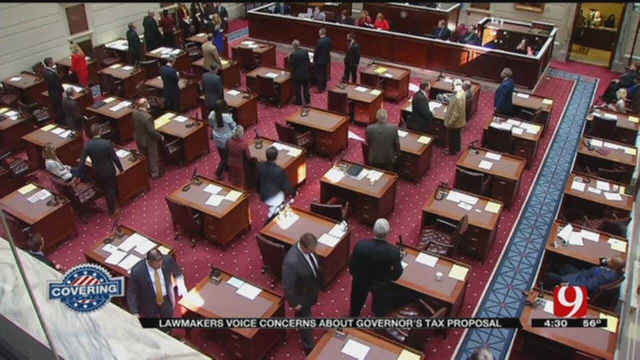 OK Lawmakers Voice Concerns Over Fallin's Tax Proposals
