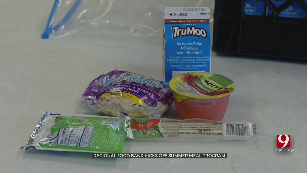 Oklahoma Regional Food Bank Steps Up For Kids In The Summer