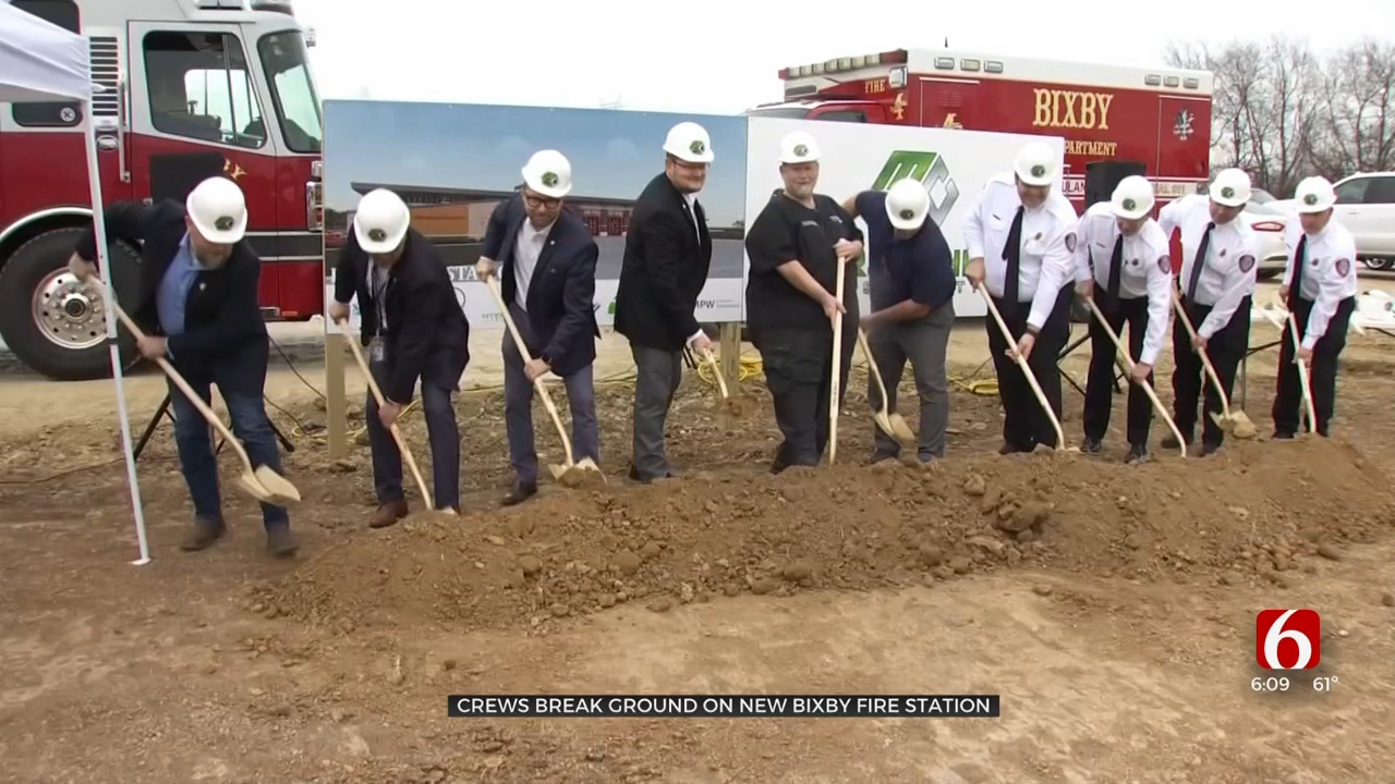Bixby Fire Department Breaks Ground On New Headquarters, Prepares For Ambulance Service 
