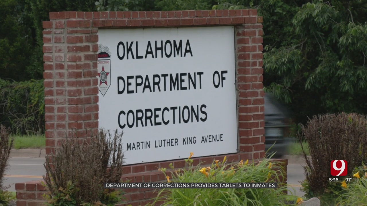 Oklahoma Dept. Of Corrections Providing New Technology For Inmates