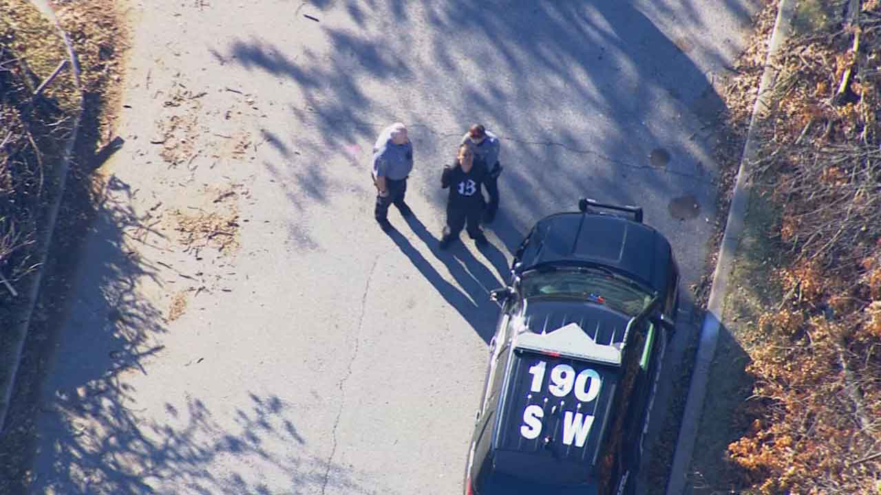 Police ID 2 Arrested After Monday Afternoon's Chase In OKC