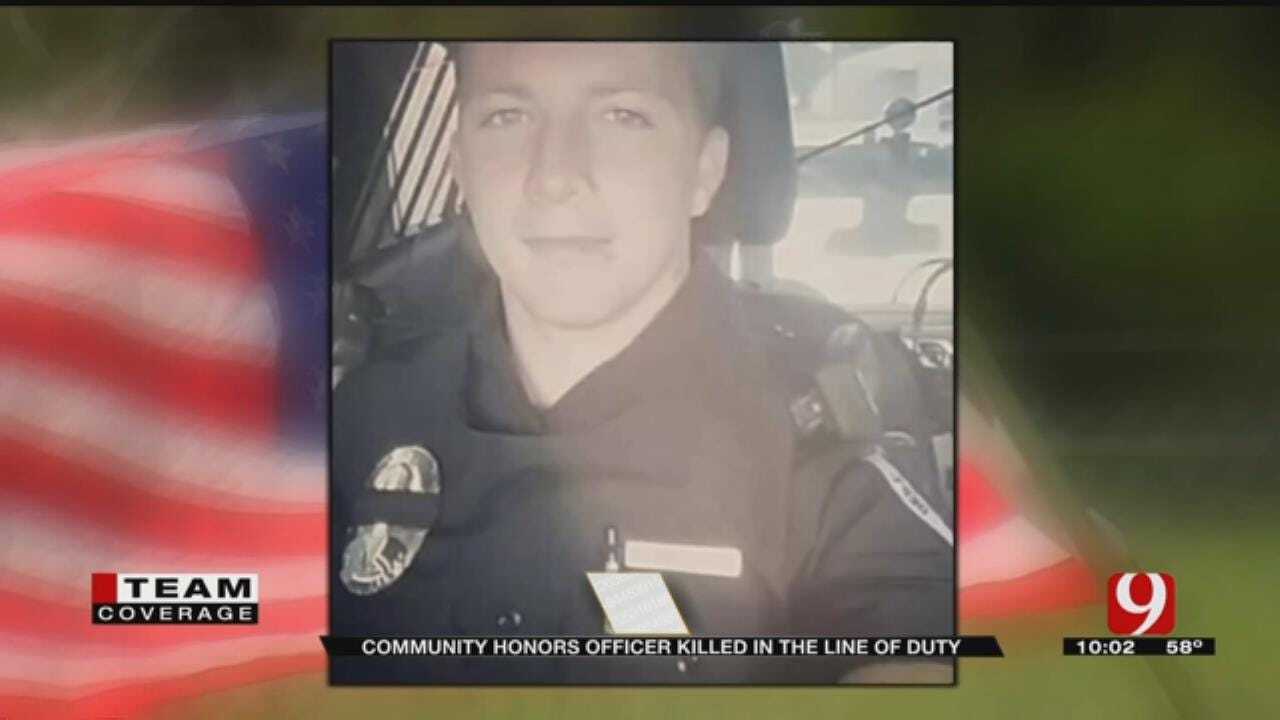 Community Honors Tecumseh Police Officer Killed In Line Of Duty