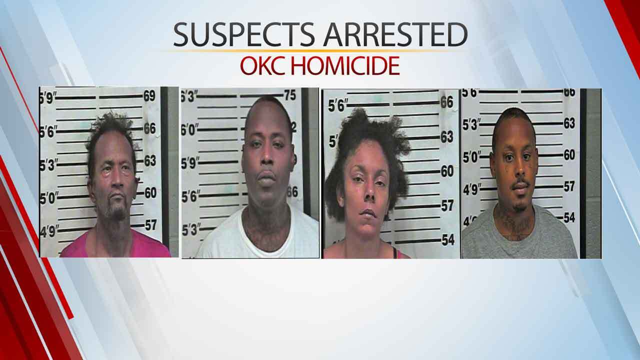 OCPD, US Marshals Arrest 4 In Connection With NW OKC Murder Of 25-Year-Old Man