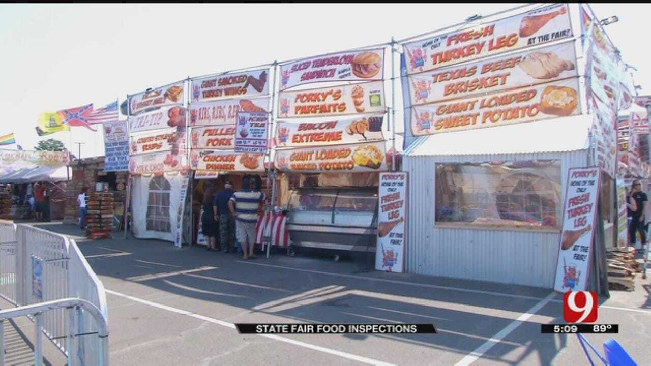 Health Officials Conduct Thorough Inspections Of State Fair Food Vendors