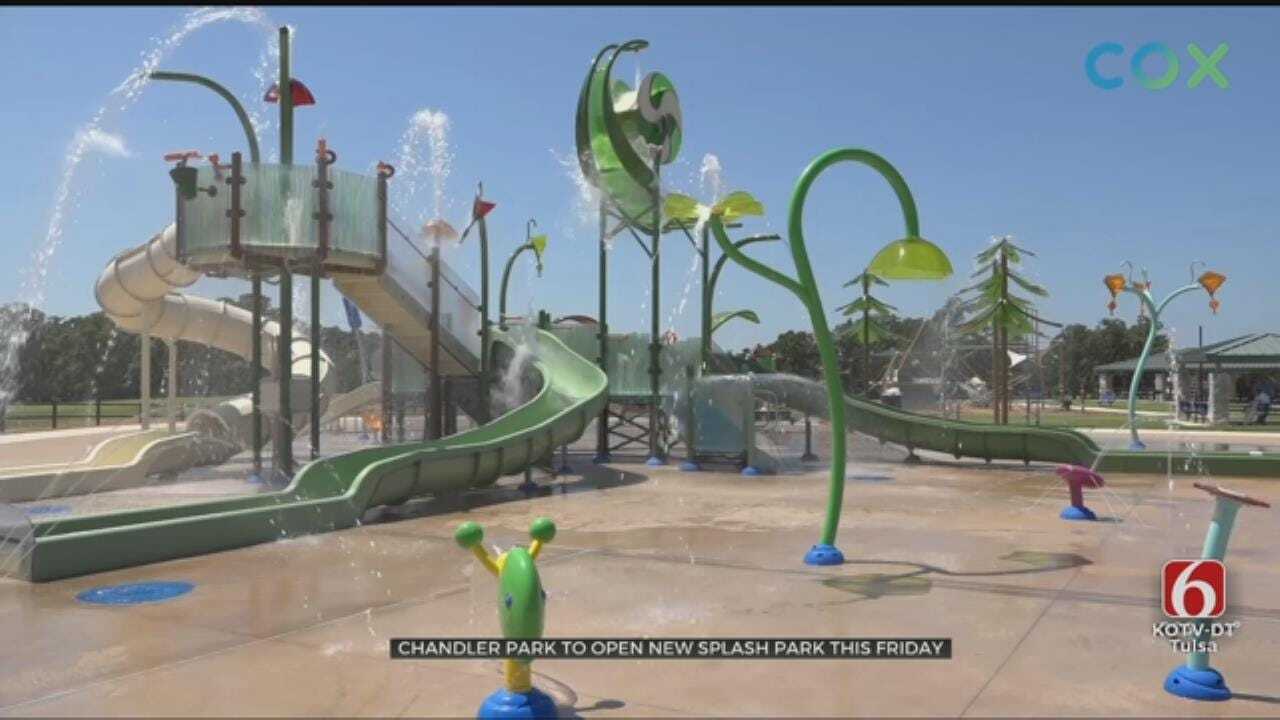 Largest Splash Park In Oklahoma Opens At Chandler Park