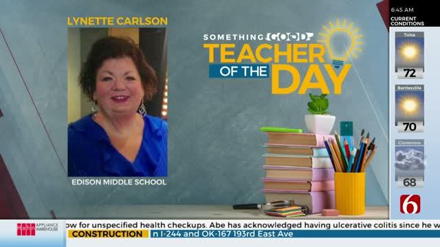 Teacher Of The Day: Lynette Carlson