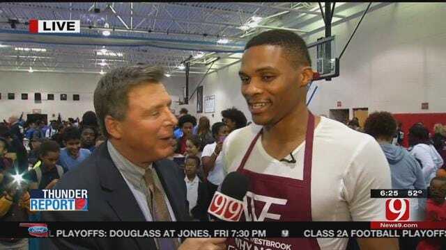 WATCH: Dean Goes 1-On-1 With Russell Westbrook