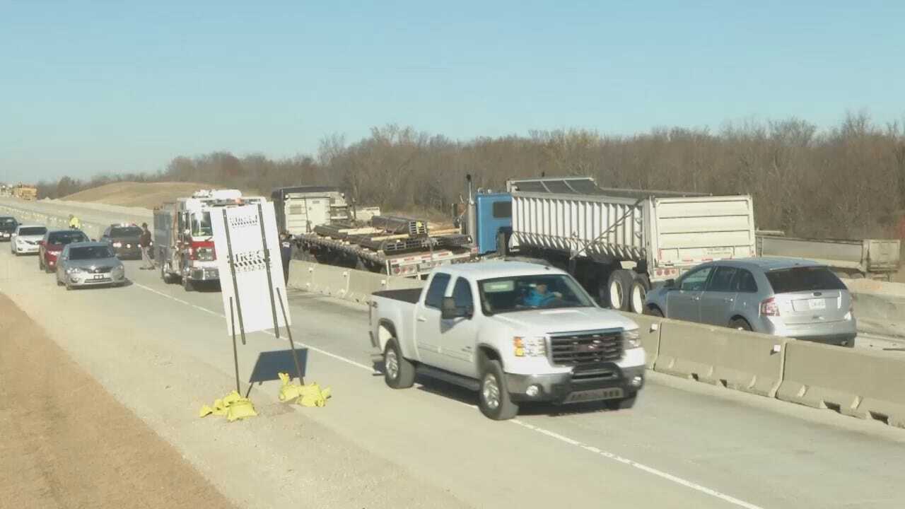WEB EXTRA: Video From Crash On Muskogee Turnpike