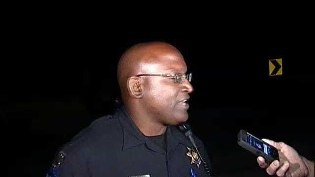 WEB EXTRA: Tulsa Police Sgt. Marcus Harper Talks About Rollover Crash