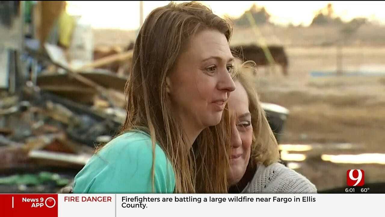 WATCH: Therapy Ranch For Girls Destroyed In Woodward County Wildfire