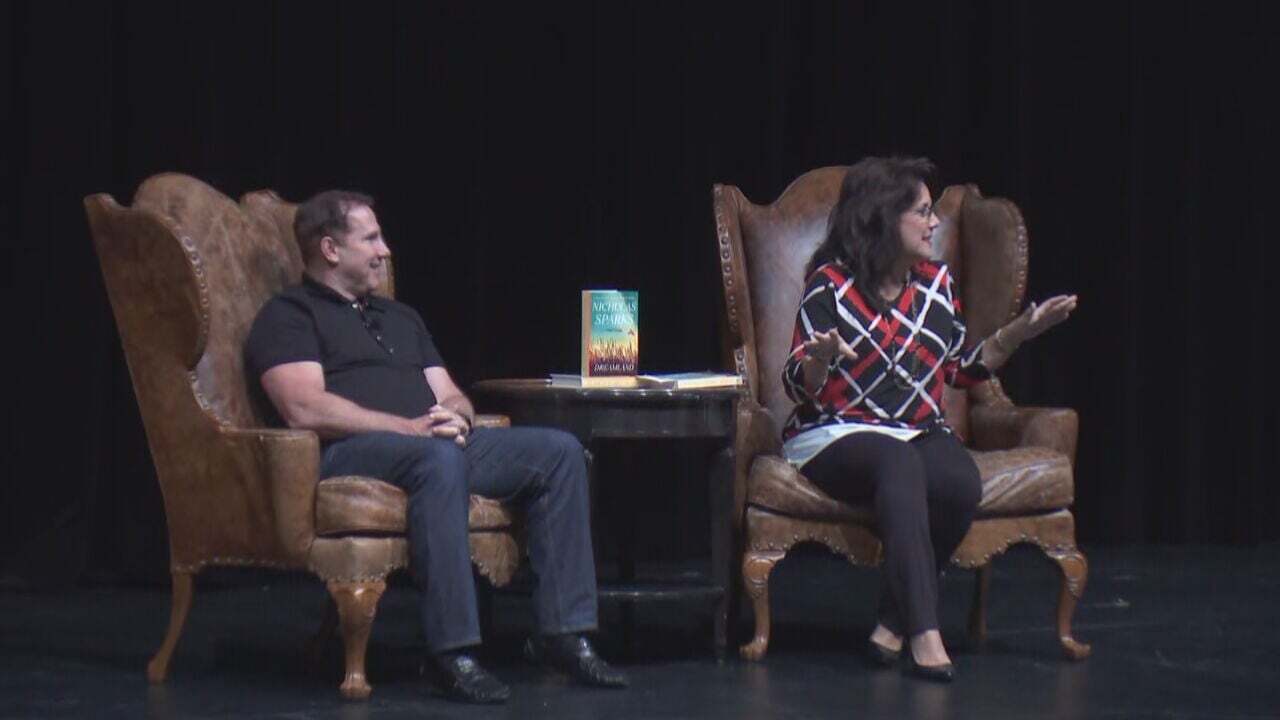 Author Nicholas Sparks Holds Meet & Greet In Tulsa, Promotes New Book