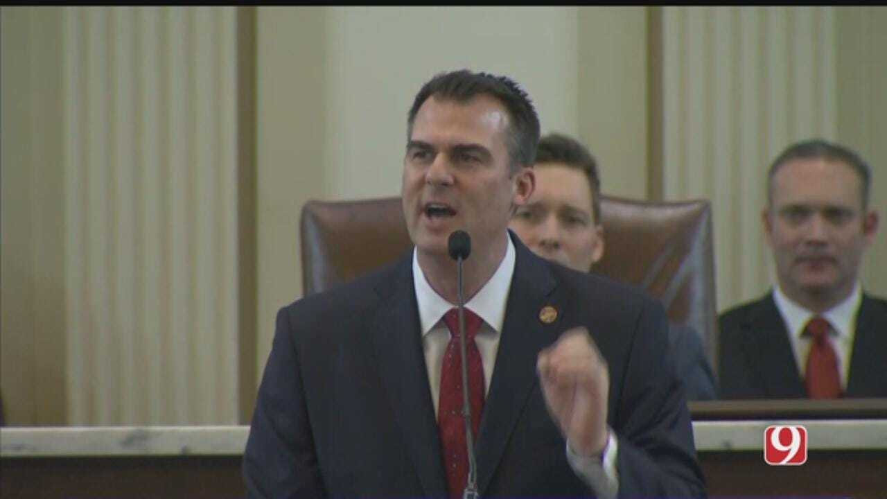 Gov. Stitt On Healthcare In Oklahoma During State Of The State