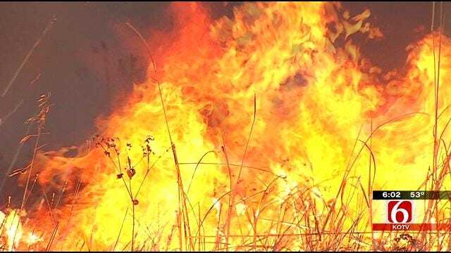 Oklahoma Fire Departments Joining Forces For High Fire Risk