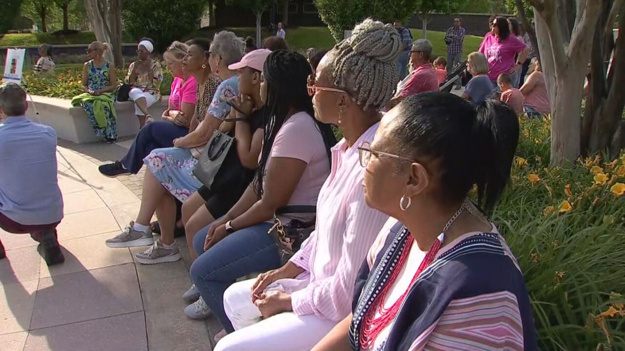 Vigil Held In Downtown Tulsa For Victims Of Mass Shooting