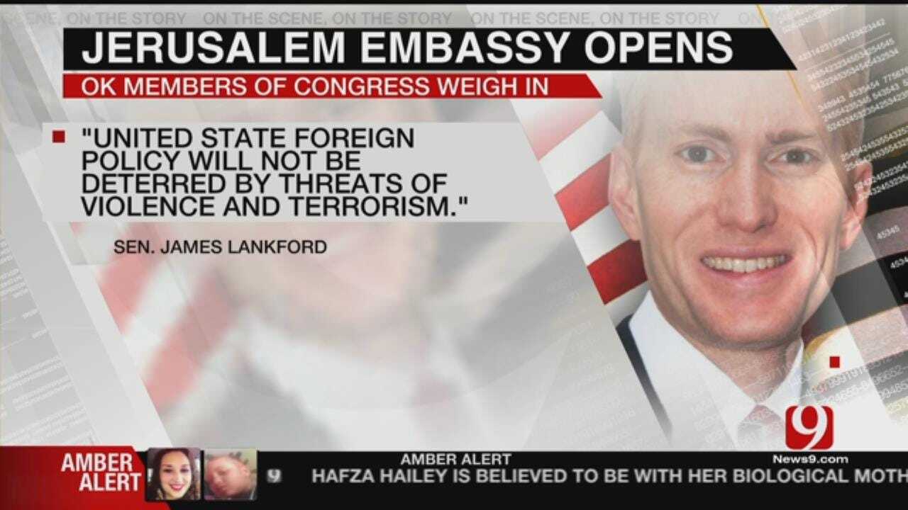 Oklahoma Lawmakers React To U.S. Embassy In Jerusalem